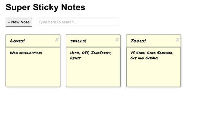 Super Sticky Notes